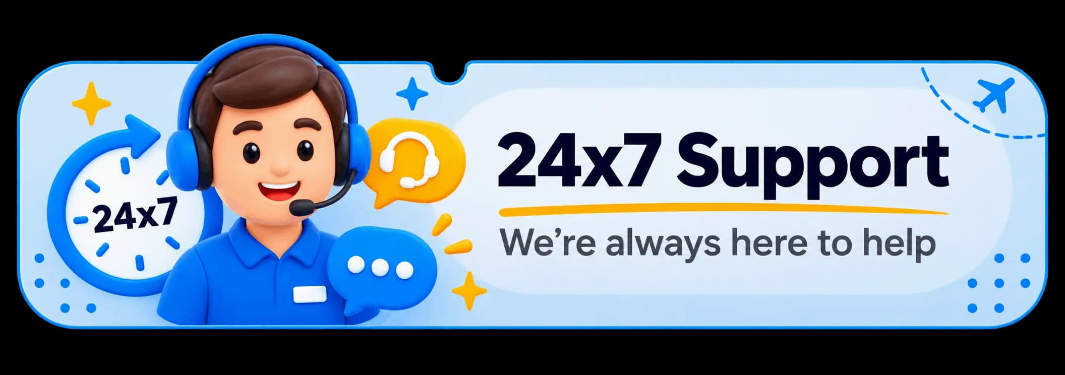24x7 customer support